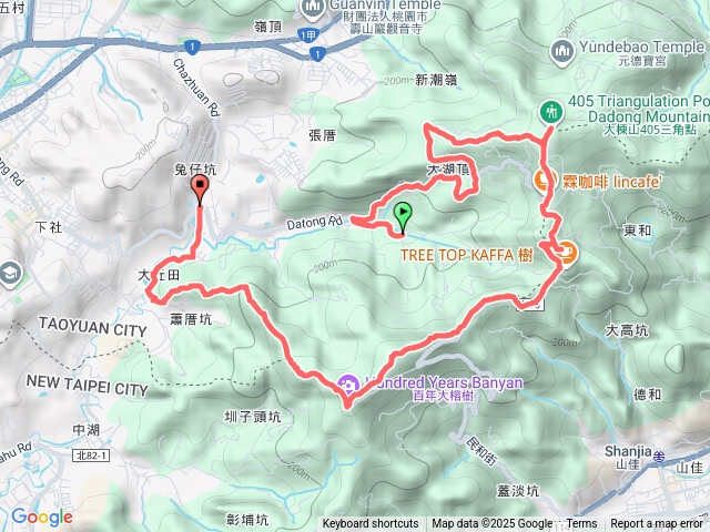 福山宮-大棟山-福源步道