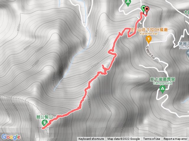 鵝公髻山 