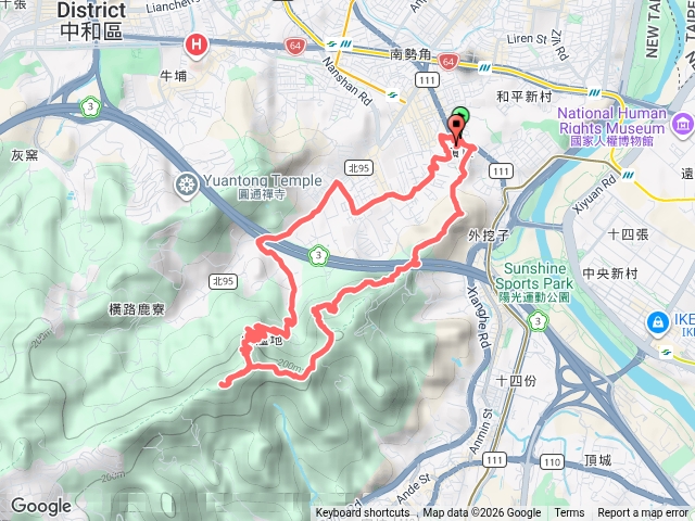 外挖子山、光明頂、南勢角山！預覽圖