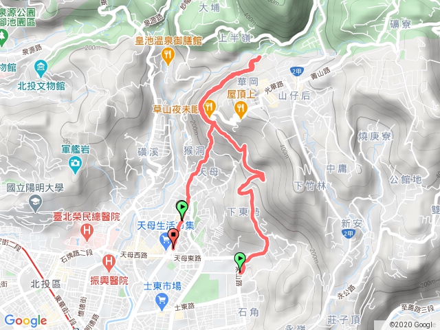 東山25上天母古道下