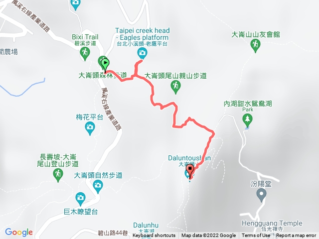 大崙頭尾山