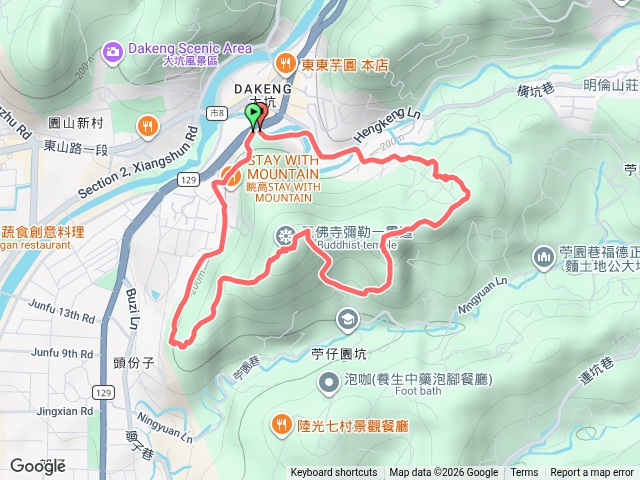 大坑11號中台科大觀音山步道預覽圖