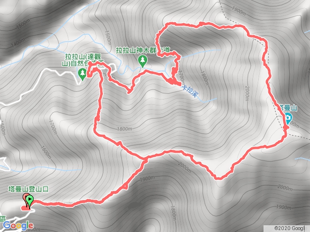 塔曼山繞圈