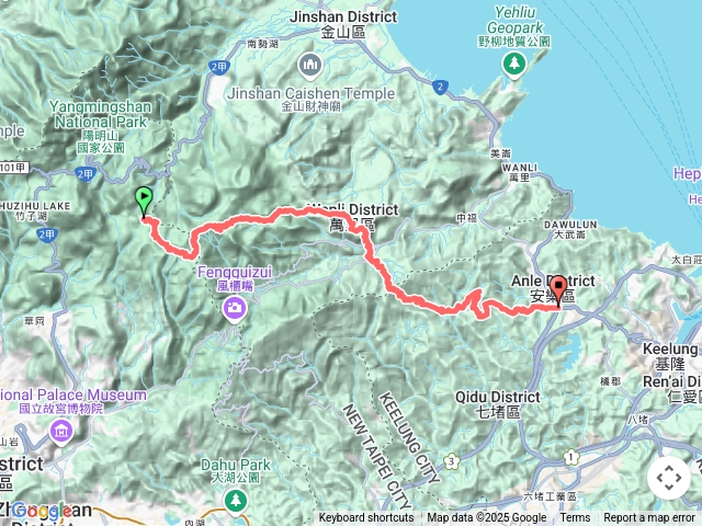 淡基橫斷古道東段縱走（擎天崗～大武崙）