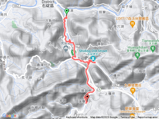 外按古道烏塗窟步道