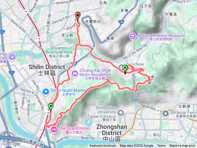 劍潭山文間山步道