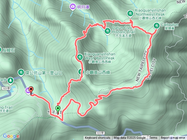 小觀音山大O健走