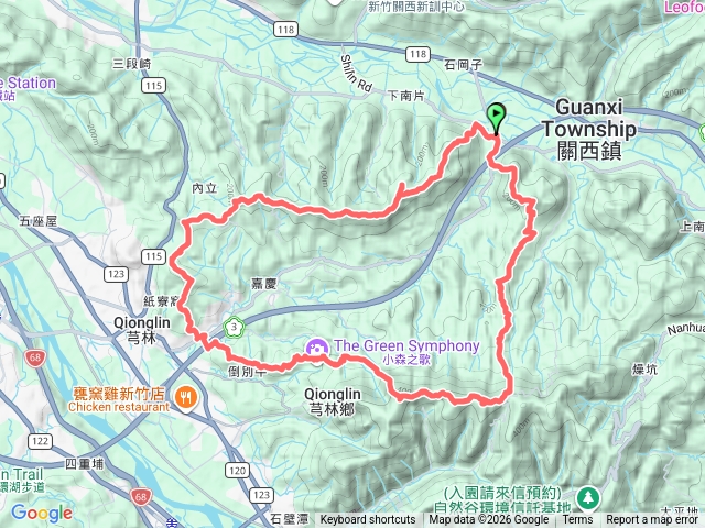 20260127流水蓮華-飛沙縱走-坑尾山南稜預覽圖