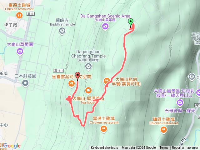 高雄－臺灣百大必訪步道大崗山步道20241209