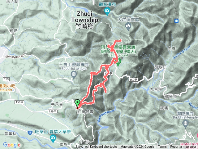 三寶山步道走四連峰，順遊鳳凰瀑布