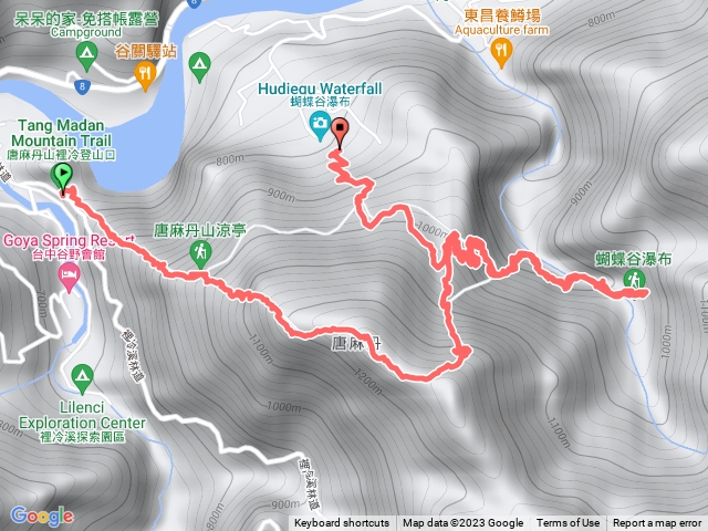 唐麻丹山+蝴蝶谷-裡冷進，松鶴出