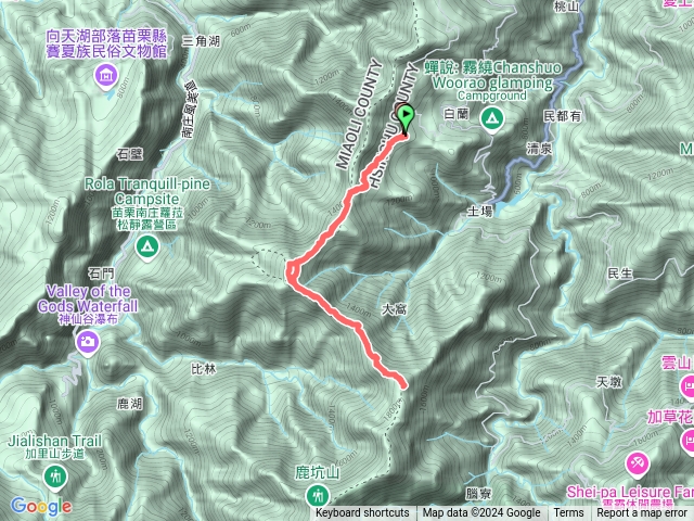 20240918大窩山-比林山來回（新菜園登山口）預覽圖