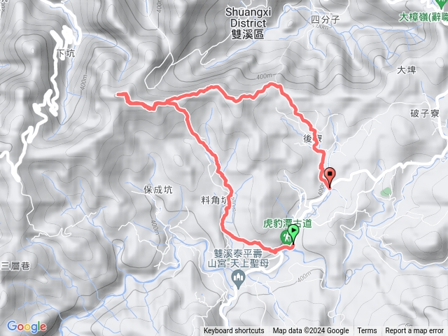 20240612雙溪虎豹潭料角坑古道風口鞍部柑腳山東柑腳山後寮仔嶺後寮仔嶺古道