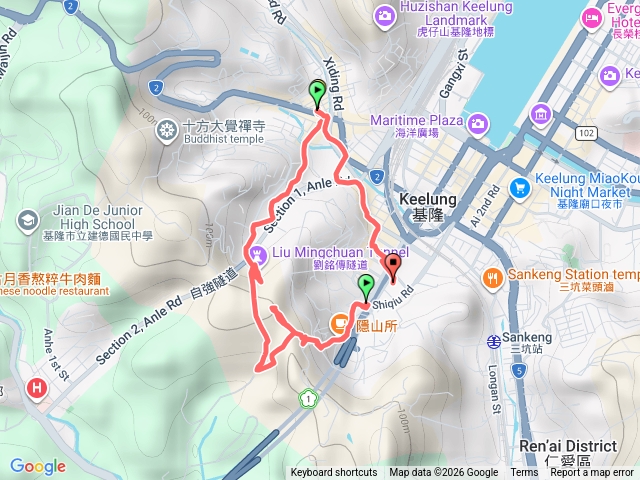 停車場平安宮西砲台劉銘傳隧道南口北口安樂市場停車場