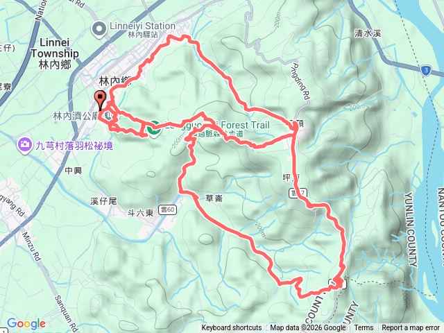 115.02.17.林內龍過脈森林步道+坪頂古道8字型大環走預覽圖