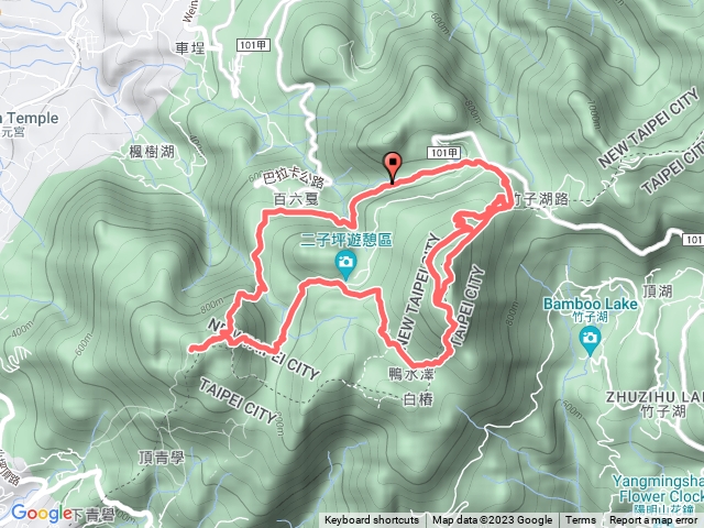 面天古道艱難路線鑽箭竹上面天山螞蟥特別多