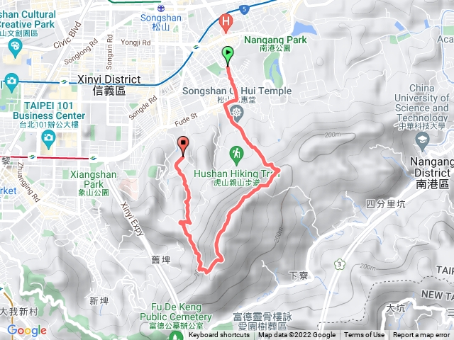 松山慈惠宮-95峰-豹山溪-永春陂濕地公園