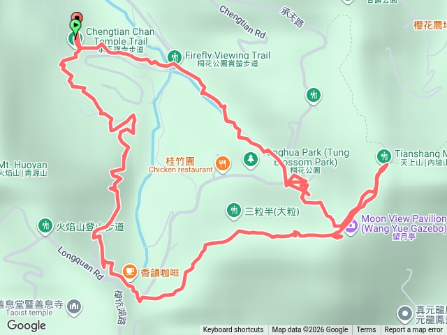 承天禪寺天上山步道預覽圖