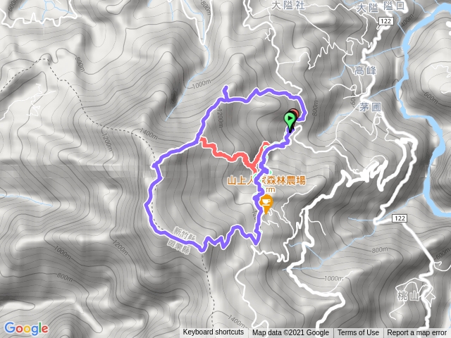 鵝公髻山綜合路線（第二、雲霧、山上人家）