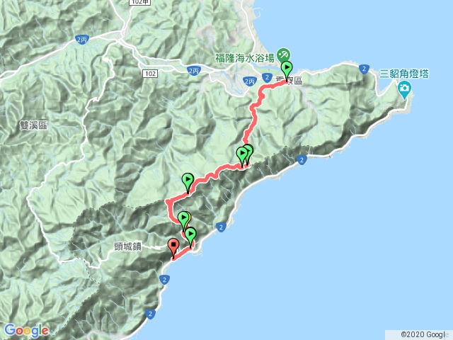 草嶺古道桃源谷福隆、大溪