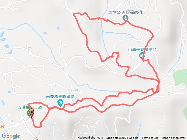 五酒桶山步道