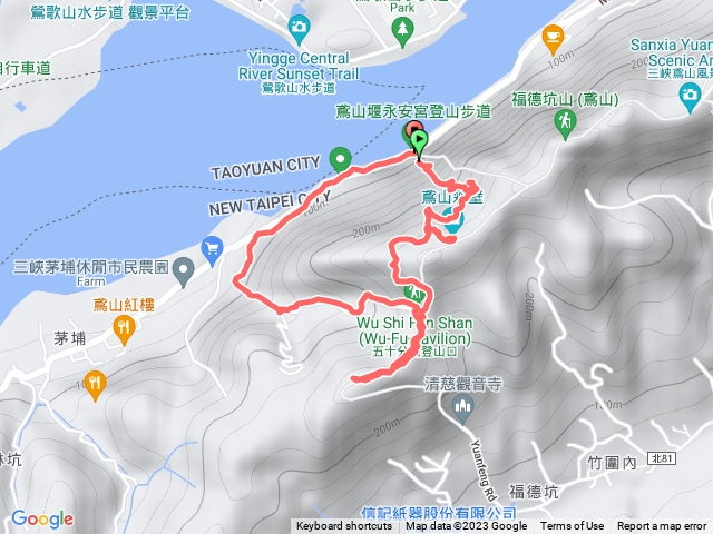 鳶山彩壁五十分山圓環路線