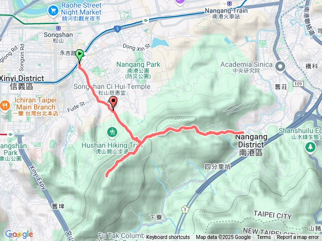 慈惠-中華科-95峰來回夜爬