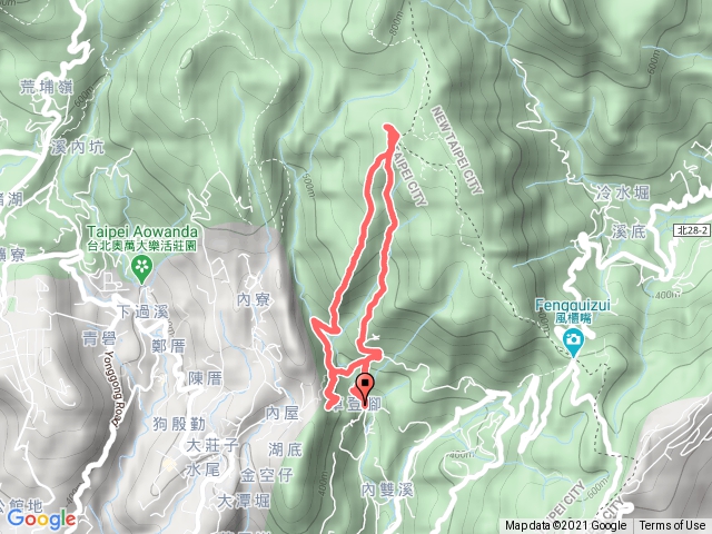 荷蘭古道 北五指山 坪頂古汌 O型