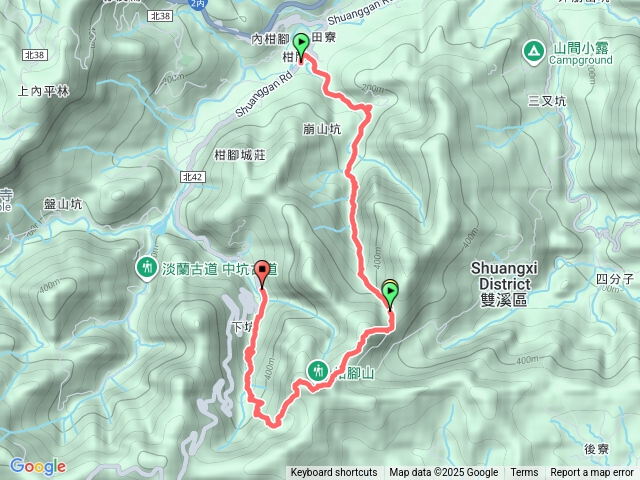崩山坑古道、下坑古道