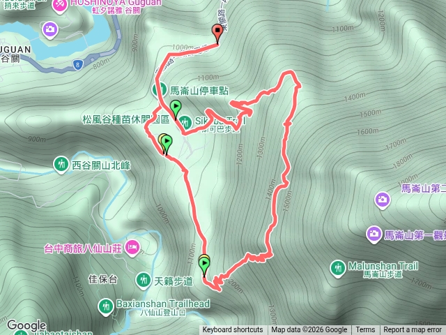 斯可巴步道（馬崙山）預覽圖