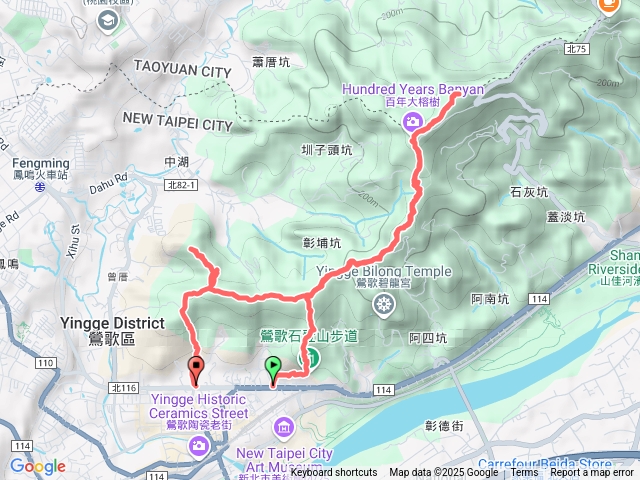 鶯歌石步道、百年大榕樹、鶯歌蛋