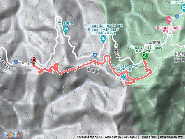 鹿林前峰縱走新高口