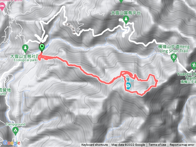 橫嶺山自然步道/橫嶺山/沙蓮山