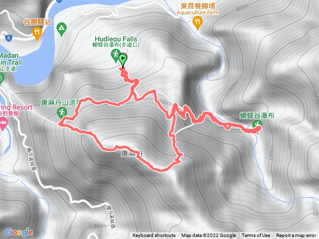 松鶴登山口上唐麻丹山