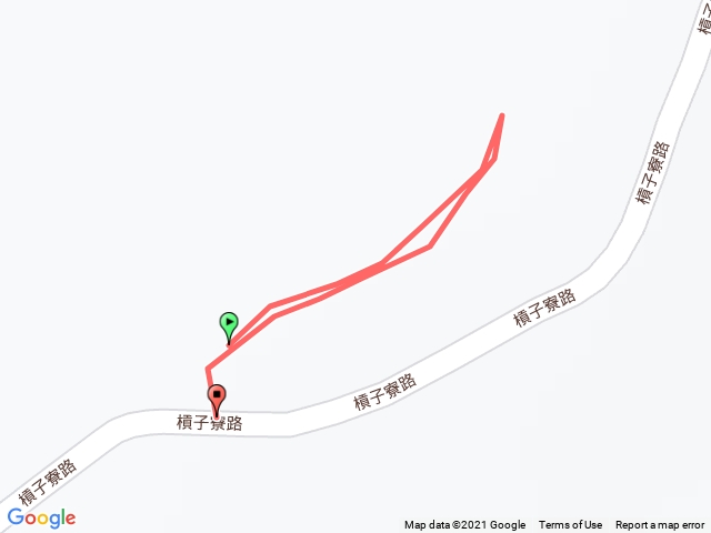 2021-03-17_4-槓子寮山(槓子寮山登山口路旁停車-起登-登頂後再原路回)-標註停車處