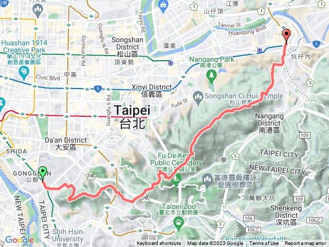 南港山列大縱走