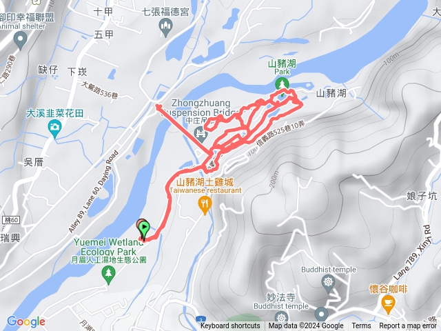 大溪山豬湖生態園區