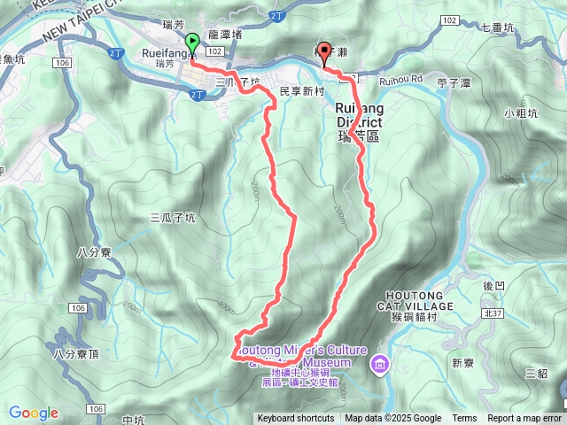 2025824（日）瑞芳蛇子崙山三爪子坑山蛇子形古道