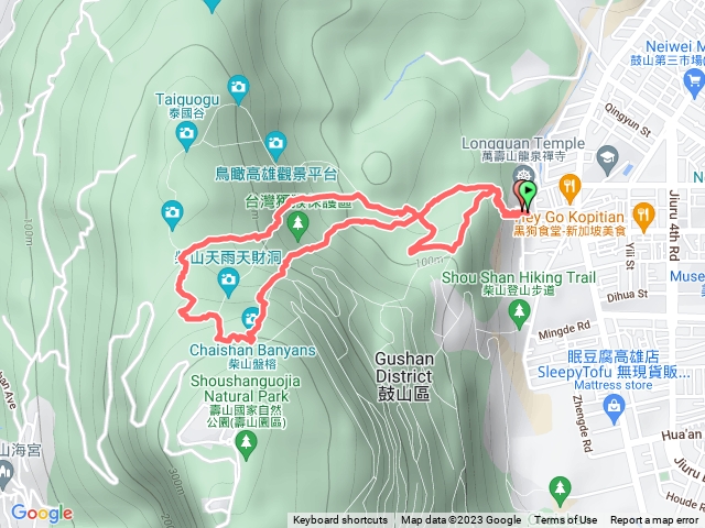 柴山好漢坡盤榕雅座漫漫走112.3.19