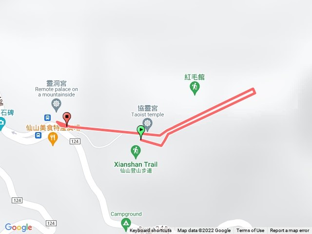 宮洞宮至仙山三角點