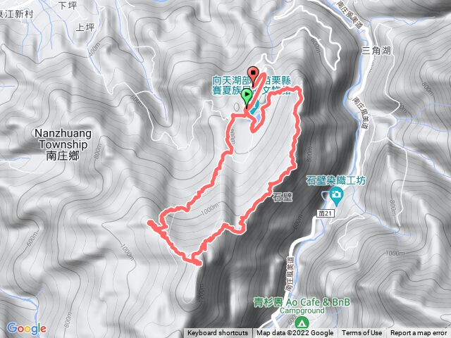 向天湖，光天高