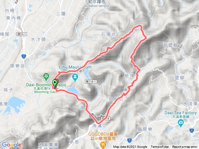 慈湖草嶺山石厝坑山白石山