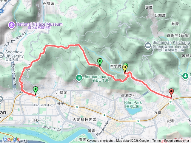 文間山.金面山.金瑞治水園區預覽圖