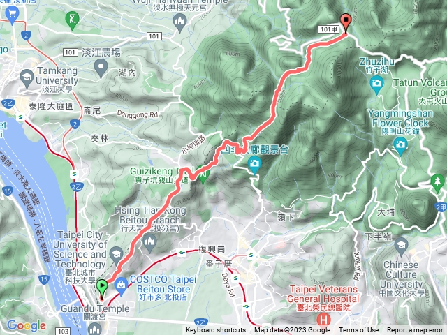 臺北大縱走第一段