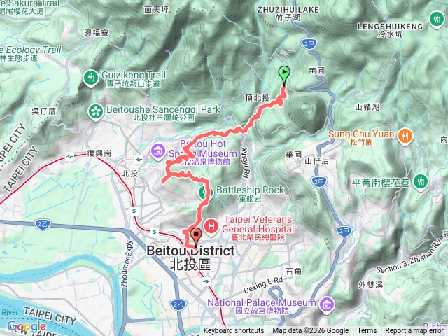 20260510 北投軍艦岩山區四峰健行(六窟.湖山社區.媽祖窟.龍鳳谷.弘法大師岩.丹鳳山.湯守岩.軍艦岩.陽明交大.石牌)預覽圖