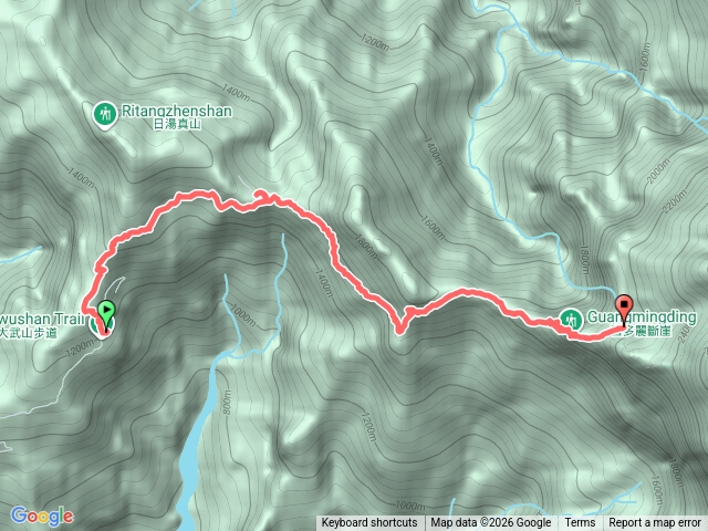 北大武-檜谷山莊第一天預覽圖