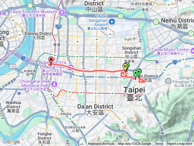 台北自由行（富邦美術館-松菸）