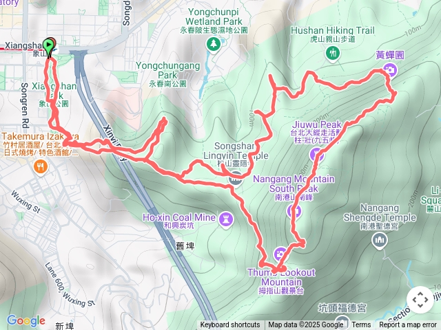 1140426捷運象山站至四獸山巡禮