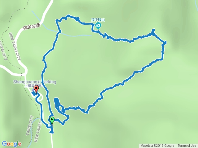 三重橋山-冷水大山-頂七股山