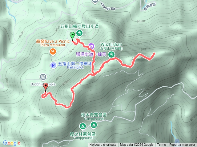 新竹五指山五指連峰預覽圖